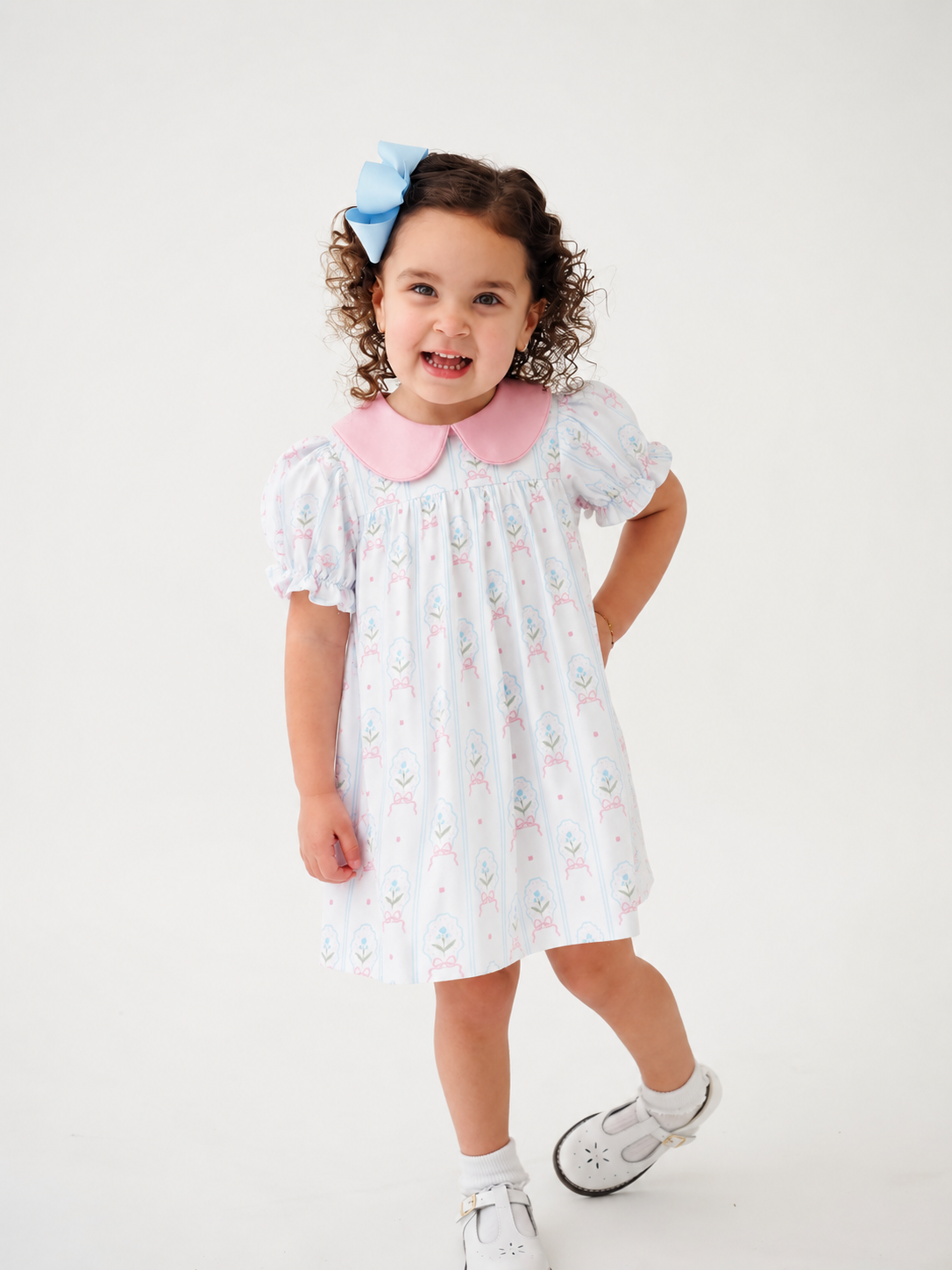 classic dress for girls Rose Cameo Collins This classic party dress