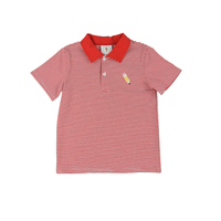 Boys School Supplies Porter Polo in Red