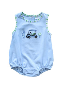 Boys Gone Golfing in Augusta Bubble in Blue