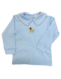 Long Sleeve Peter Pan Dog Shirt
