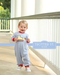 Constructing Christmas Romper