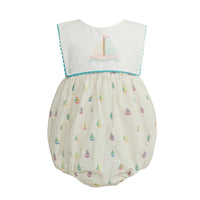 Pippa Sail Away Ric Rac Embroidered Bubble