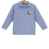 Boys Mallard Quarter Zip Pullover by Trotter Street Kids