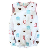 Boys Sleeveless Blue Miss Bubble