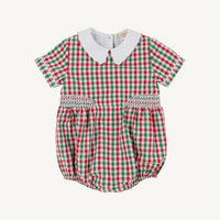 T.B.B.C Gingham Brentley Bubble (Richmond Red & Kiawah Kelly Green Gingham)