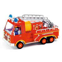 Crazy Motors Captain Fire Car Toy by Djeco