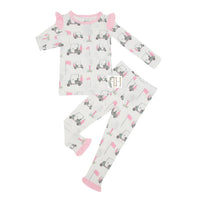 Girls Finding Fairways Ruffle Loungewear Set