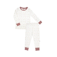 Paty Long Sleeve Kids Pajama Set in Faith Floral