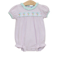 Pink Magical Balloons Ruffle Bubble by Trotter Street Kids