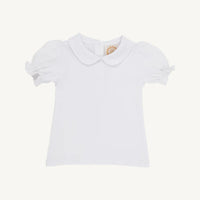 Maude's Peter Pan Collar Short Sleeve