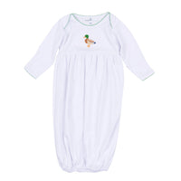 Newborn Mallard Moments Gathered Gown by Magnolia Baby