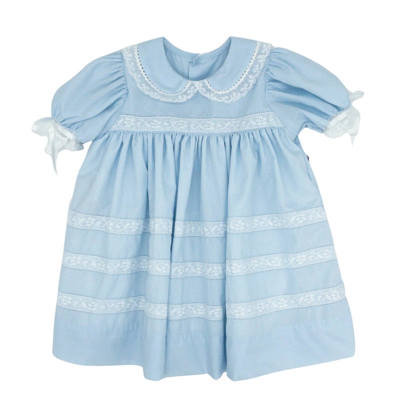 Constance Heirloom Dress in Blue 3T Constance Heirloom Dress in Blue 3T