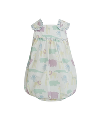 Girls Macy Zoo Print Bubble