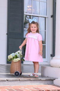 Pretty in Pink Ruffles & Bows Dress