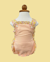 Nicky Petal & Play Sunsuit in Orange