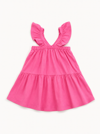Winifred Girls Pink Top by Yellow Lovebirds