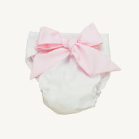 T.B.B.C. Baby Bow Bottom Bloomer in Worth Avenue White