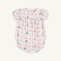 Blythe Bubble in Boxwoods & Bows with Palm Beach Pink